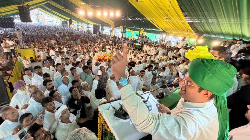 तीन महीने में दो बड़ी रैली कर हरियाणा में बदलाव की नींव रख गई जजपा ओ पी सिहाग 
